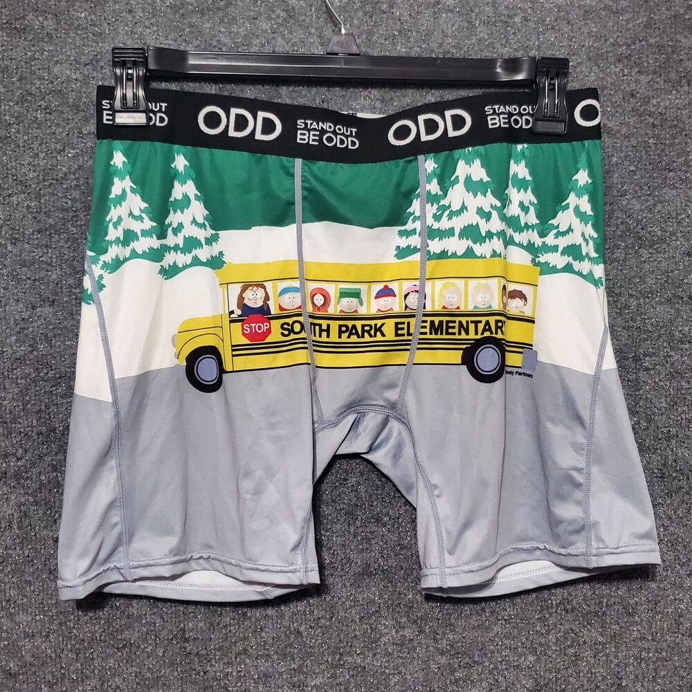 South Park Cartman Odd Boxer Brief Mens XL Kenny Stan Eric Kyle New Underwear